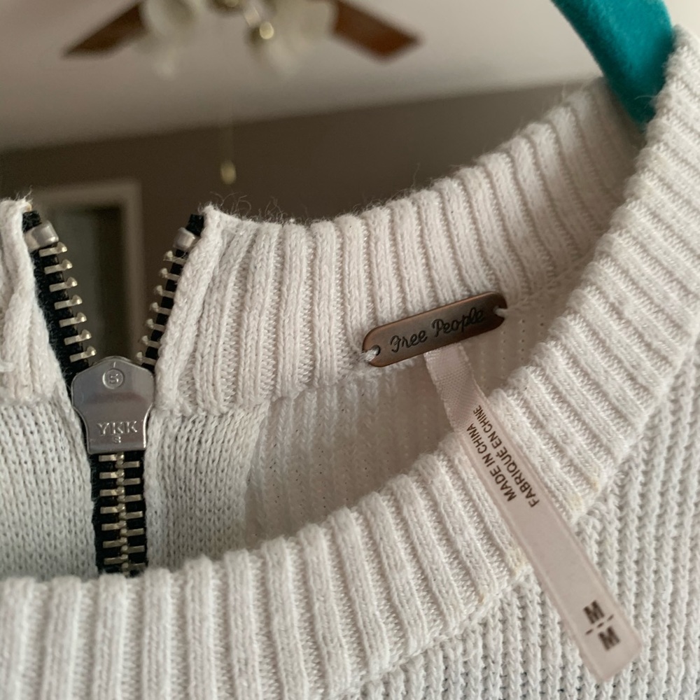 Free people knit long sleeve retro dress